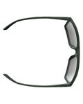 SCOTT Okulary kolarskie - TUNE POLARIZED - zielony