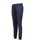 SCOTT Długie spodnie kolarskie bez szelek - TECH JOGGER WARM W - niebieski