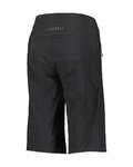 SCOTT Krótkie spodnie kolarskie bez szelek - TRAIL CONTESSA SIGN. W - czarny