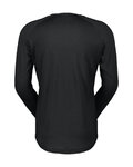 SCOTT Kolarska koszulka z długim rękawem - DEFINED MERINO LS - czarny