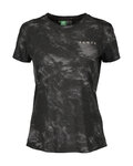 SCOTT Kolarska koszulka z krótkim rękawem - DRI TIE DYE W - czarny