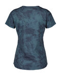 SCOTT Kolarska koszulka z krótkim rękawem - DRI TIE DYE W - niebieski