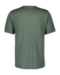 SCOTT Kolarska koszulka z krótkim rękawem - DEFINED MERINO GRAPHIC SS - zielony