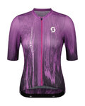 SCOTT Koszulka kolarska z krótkim rękawem - ULTD SL W - fioletowy/czarny