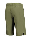 SCOTT Krótkie spodnie kolarskie bez szelek - TRAIL VERTIC W/PAD - zielony