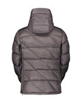SCOTT Kolarska ocieplana kurtka - INSULOFT WARM DOWN W - szary