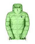 SCOTT Kolarska ocieplana kurtka - INSULOFT WARM DOWN W - zielony