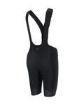 SCOTT Krótkie spodnie kolarskie z szelkami - SCO BIB SHORTS PRO +++ W - czarny