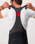 CASTELLI Kolarskie spodnie 3/4 z szelkami - TUTTO NANO - czarny