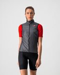 CASTELLI Kamizelka kolarska - ARIA W VEST - szary