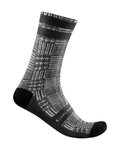 CASTELLI Kolarskie klasyczne skarpetki - MAISON - czarny/biały