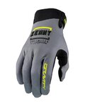 KENNY Kolarskie rękawiczki z długimi palcami - GLOVES GRAVITY - żółty/szary
