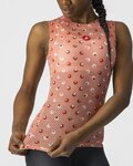 CASTELLI Kolarski bezrękawnik - PRO MESH W - różowy