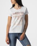 CASTELLI Kolarska koszulka z krótkim rękawem - BELLAGIO TEE - biały
