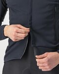 CASTELLI Kolarska ocieplana kurtka - PERFETTO ROS 2 CONVERTIBLE - czarny