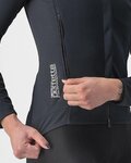 CASTELLI Kolarska ocieplana kurtka - PERFETTO ROS 2 W - czarny