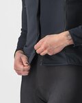 CASTELLI Kolarska ocieplana kurtka - PERFETTO ROS 2 W - czarny