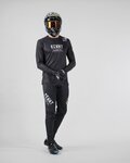 KENNY Letnia koszulka kolarska z długim rękawem - PROLIGHT - czarny