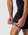 CASTELLI Krótkie spodnie kolarskie z szelkami - TUTTO NANO - czarny