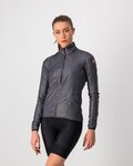 CASTELLI Kolarska kurtka przeciwwiatrowa - ARIA SHELL W - szary