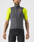 CASTELLI Kamizelka kolarska - PRO THERMAL MID - szary