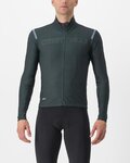 CASTELLI Zimowa koszulka kolarska z długim rękawem - TUTTO NANO RoS - zielony