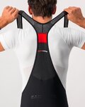 CASTELLI Krótkie spodnie kolarskie z szelkami - NANO FLEX PRO RACE - czarny