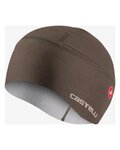 CASTELLI Czapka kolarska - PRO THERMAL W - brązowy