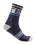 CASTELLI Kolarskie klasyczne skarpetki - PROLOGO 15 - niebieski