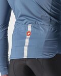 CASTELLI Zimowa koszulka kolarska z długim rękawem - PRO THERMAL LS - niebieski