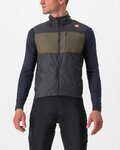 CASTELLI Kamizelka kolarska - UNLIMITED PUFFY - antracyt