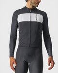 CASTELLI Letnia koszulka kolarska z długim rękawem - PROLOGO 7 - czarny