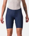 CASTELLI Krótkie spodnie kolarskie bez szelek - FREE AERO RC W SHORT - niebieski