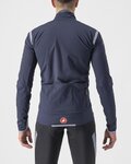 CASTELLI Kolarska ocieplana kurtka - ALPHA ULTIMATE INSULATED - niebieski
