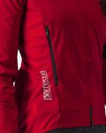 CASTELLI Kolarska ocieplana kurtka - UNLIMITED PERFETTO ROS 2 W - czerwony