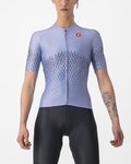 CASTELLI Koszulka kolarska z krótkim rękawem - AERO PRO W - fioletowy