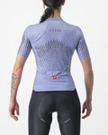 CASTELLI Koszulka kolarska z krótkim rękawem - AERO PRO W - fioletowy