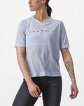 CASTELLI Koszulka kolarska z krótkim rękawem - TRAIL TECH 2 W - fioletowy