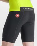 CASTELLI Krótkie spodnie kolarskie bez szelek - RIDE - RUN SHORT - czarny
