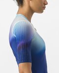 CASTELLI Kombinezon kolarski - PR 2 W - niebieski