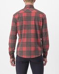 CASTELLI koszula - UNLIMITED FLANNEL - czerwony