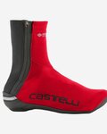 CASTELLI Kolarskie ochraniacze na buty rowerowe - ESPRESSO W - czerwony