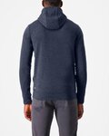 CASTELLI Bluza - MILANO 2 FULL ZIP FLEECE - niebieski