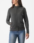 CASTELLI Bluza - MILANO 2 FULL ZIP W FLEECE - szary