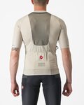 CASTELLI Koszulka kolarska z krótkim rękawem - UNLIMITED PRO - kość słoniowa