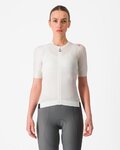 CASTELLI Koszulka kolarska z krótkim rękawem - ESPRESSO W - kość słoniowa
