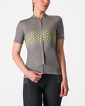 CASTELLI Koszulka kolarska z krótkim rękawem - UNLIMITED SENTIERO 3 - szary