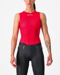 CASTELLI Kolarski bezrękawnik - PRO MESH W - czerwony