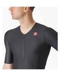 CASTELLI Kombinezon kolarski - SANREMO ULTRA SPEEDSUIT - czarny