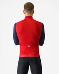 CASTELLI Kamizelka kolarska - ESPRESSO VEST - czerwony